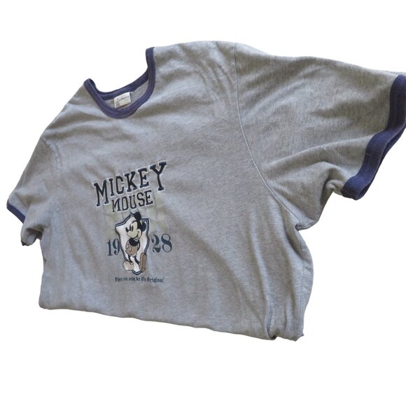 Walt Disney World (Embroidered) 1928 Mickey Mouse T-shirt, Adult 3XL - VGC - Picture 5 of 5